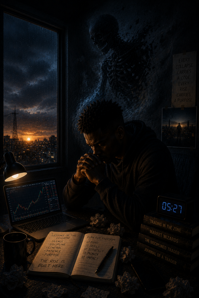 The Collapse Before The Rise through reflection, discipline, and emotional rebuilding after collapse