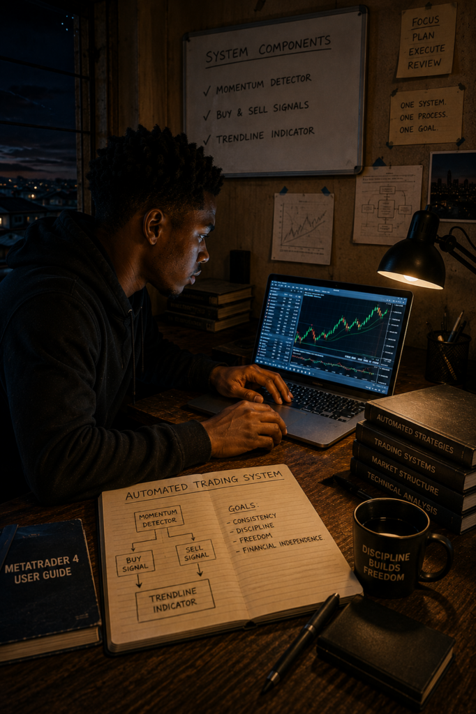 Rebuilding the Inner Trader while creating a first automated trading system using MetaTrader and structured learning