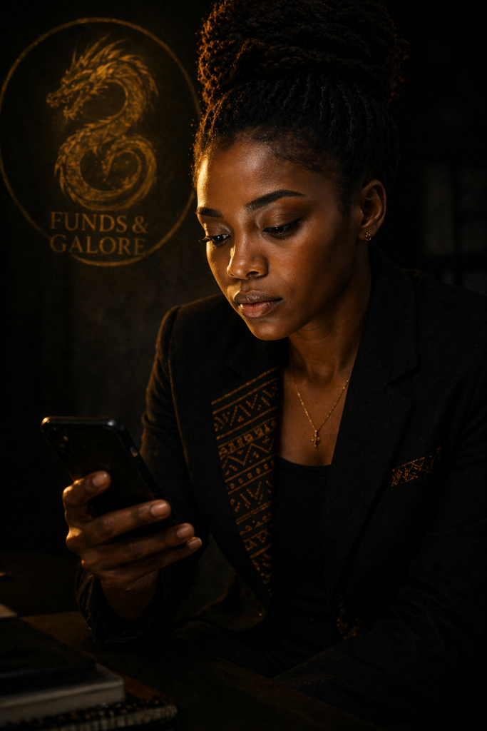 Discipline Over Desire illustrating a woman focused on a trading screen as curiosity and purpose begin her journey into forex.