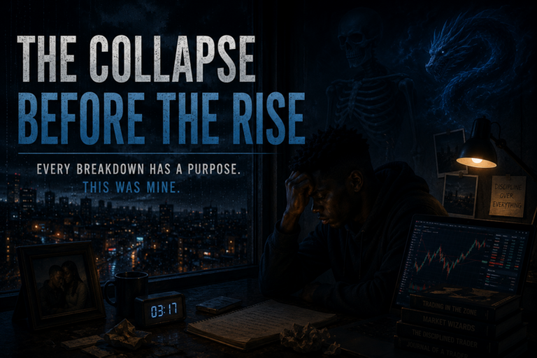 The Collapse Before The Rise: young South African trader facing psychological collapse during late-night market pressure