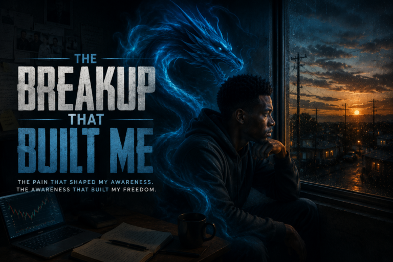 The Breakup That Built Me: young South African man beginning emotional transformation after heartbreak