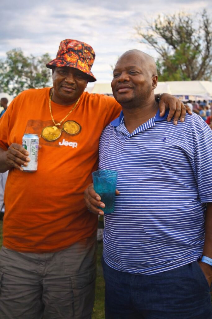 Uncle Tshiwi and Father Nkonzo showing brotherhood and discipline.