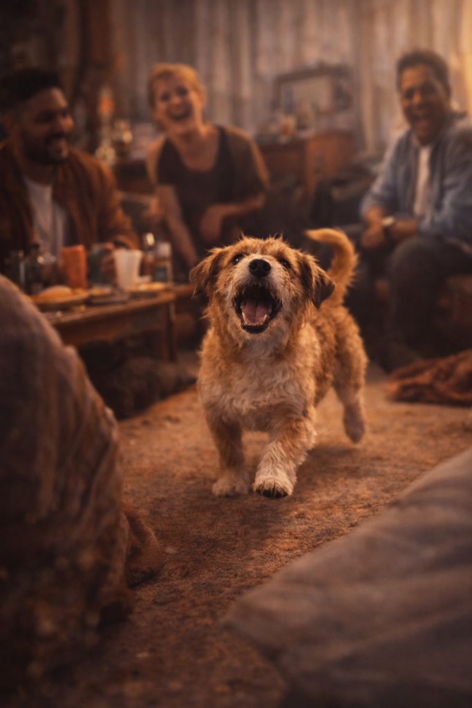 What My Dog Taught Me through natural playful behaviour and instinct.