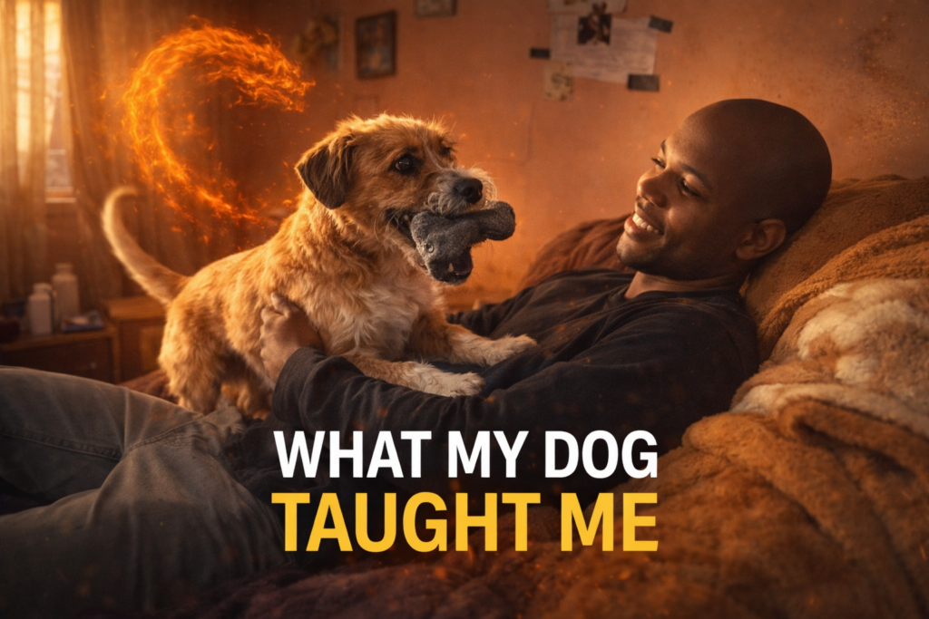 What My Dog Taught Me about freedom and being real in South African home life