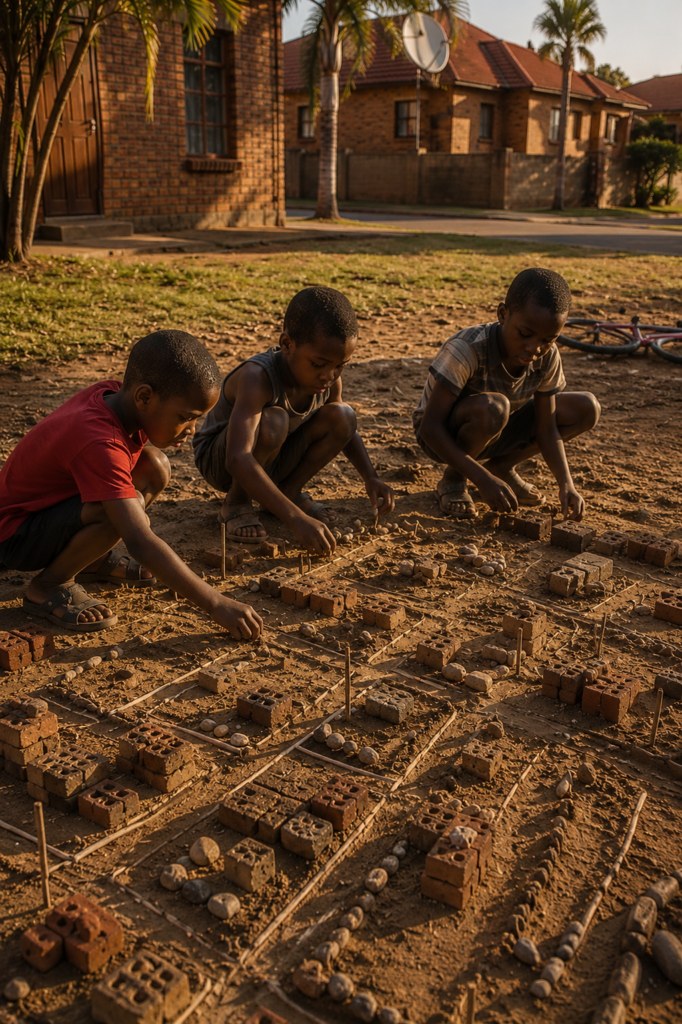 The First Battle remembers young boys building imaginary cities from sand, bricks and imagination in suburban Orkney.