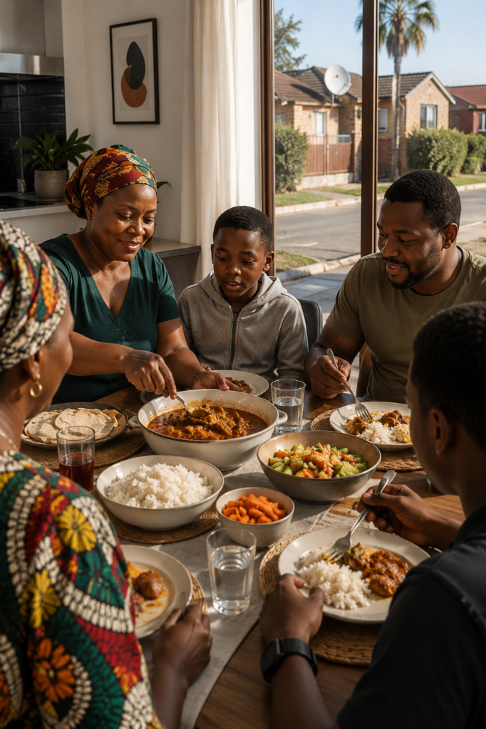 The First Battle explores childhood friendship, culture and diversity through a shared family meal in Orkney, South Africa.